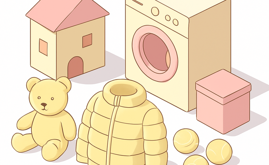 Illustration enfants doudoune guide pratique maison