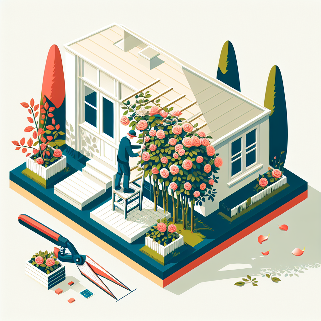 Taille rosier automne sécateur désinfecté œil