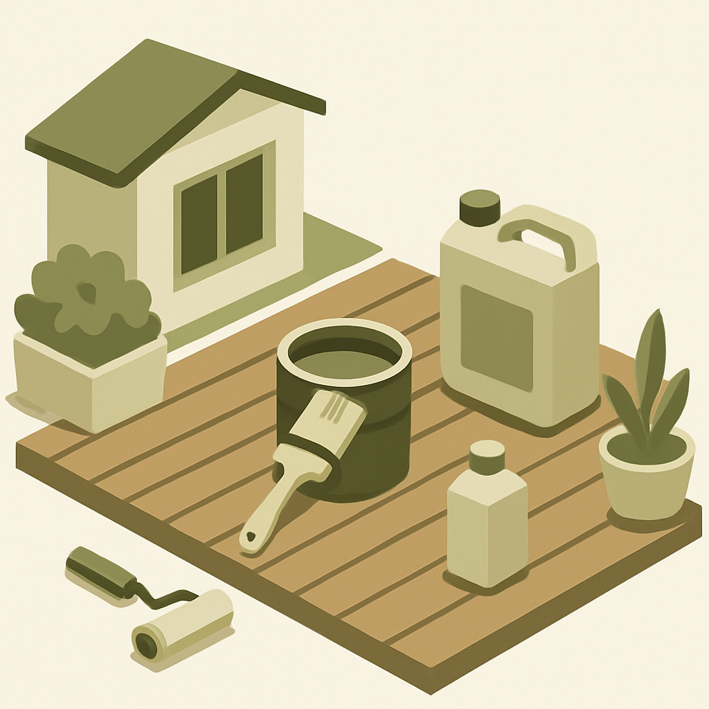 Illustration extérieur terrasse guide pratique maison