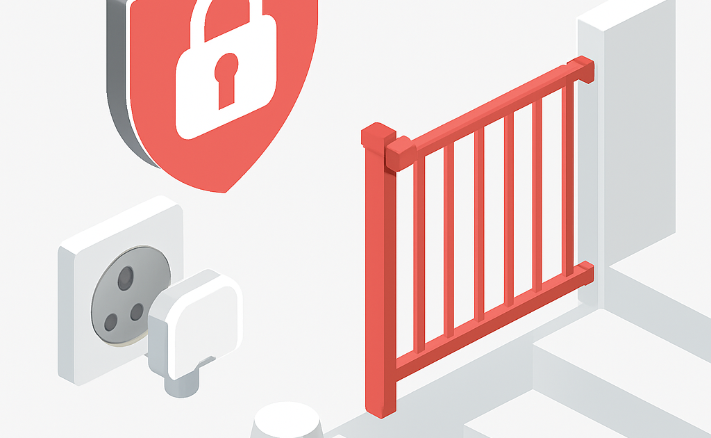 Illustration sécurité sécuriser guide pratique maison