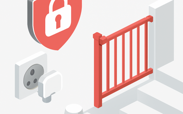 Illustration sécurité sécuriser guide pratique maison