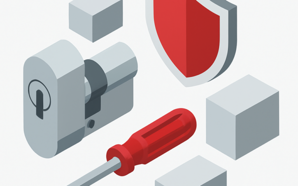 Illustration sécurité cylindre guide pratique maison