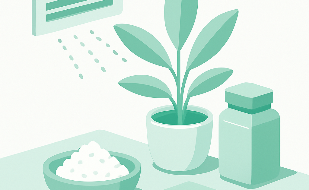 Illustration santé domestique humidité guide pratique maison