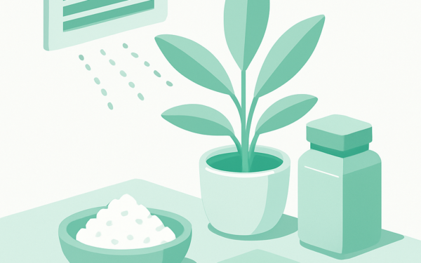 Illustration santé domestique humidité guide pratique maison