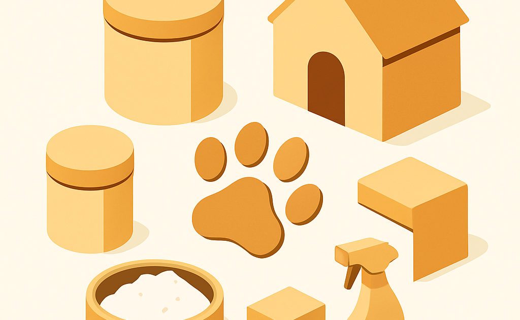 Illustration animaux odeur guide pratique maison