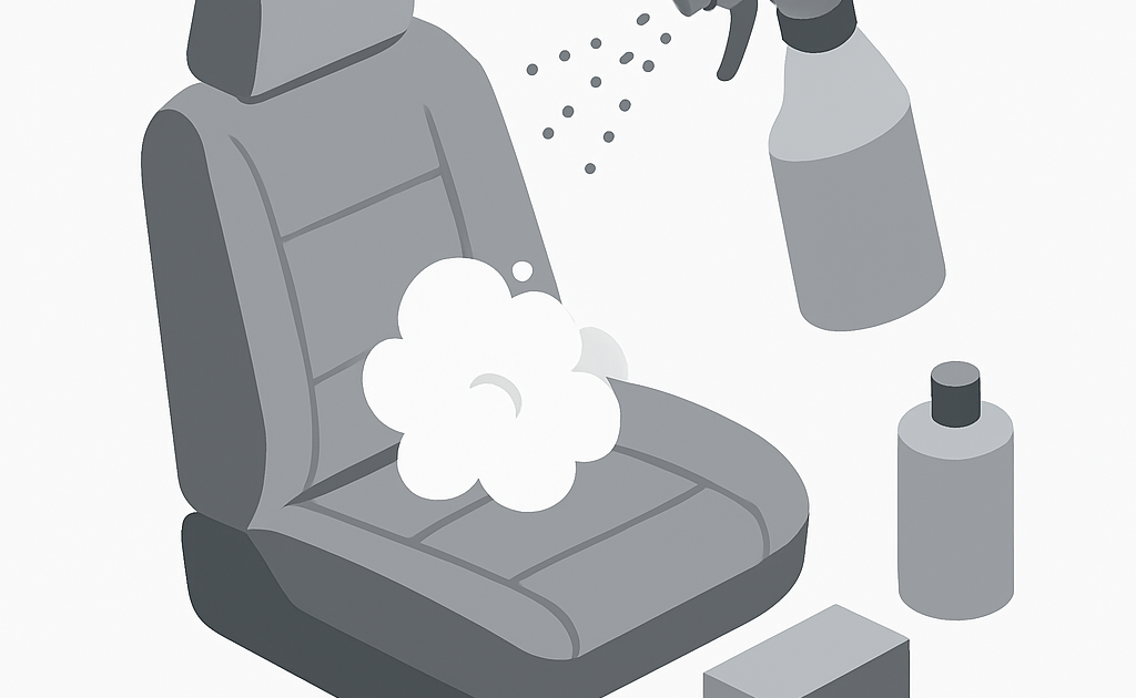 Illustration auto tache guide pratique maison