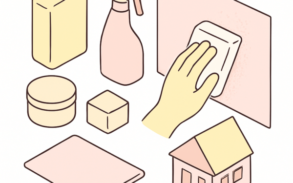 Illustration enfants feutre guide pratique maison