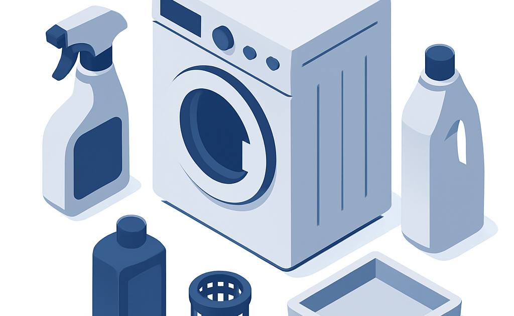 Illustration entretien lave-linge guide pratique maison