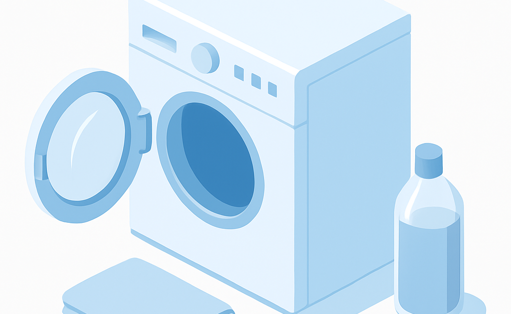 Illustration nettoyage lave-linge odeur tambour joint