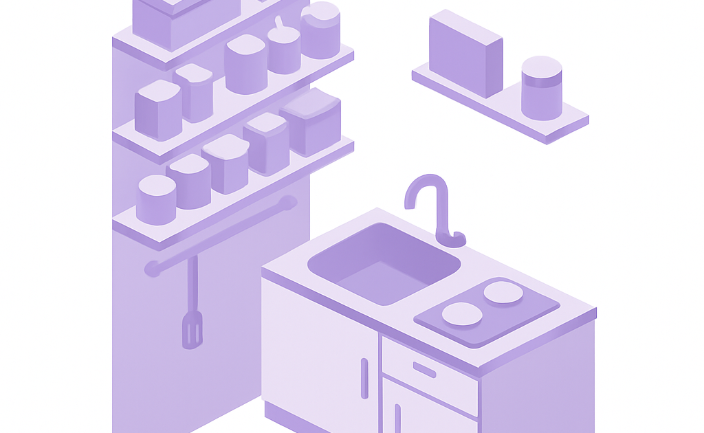 Illustration rangement petite guide pratique maison