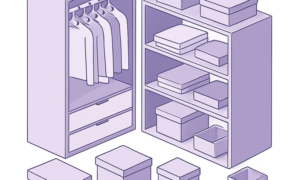 Illustration rangement armoire guide pratique maison