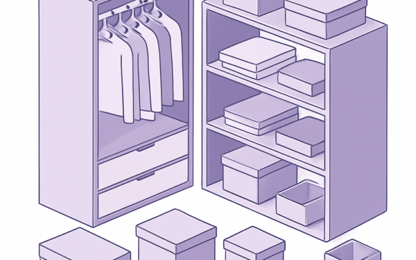 Illustration rangement armoire guide pratique maison