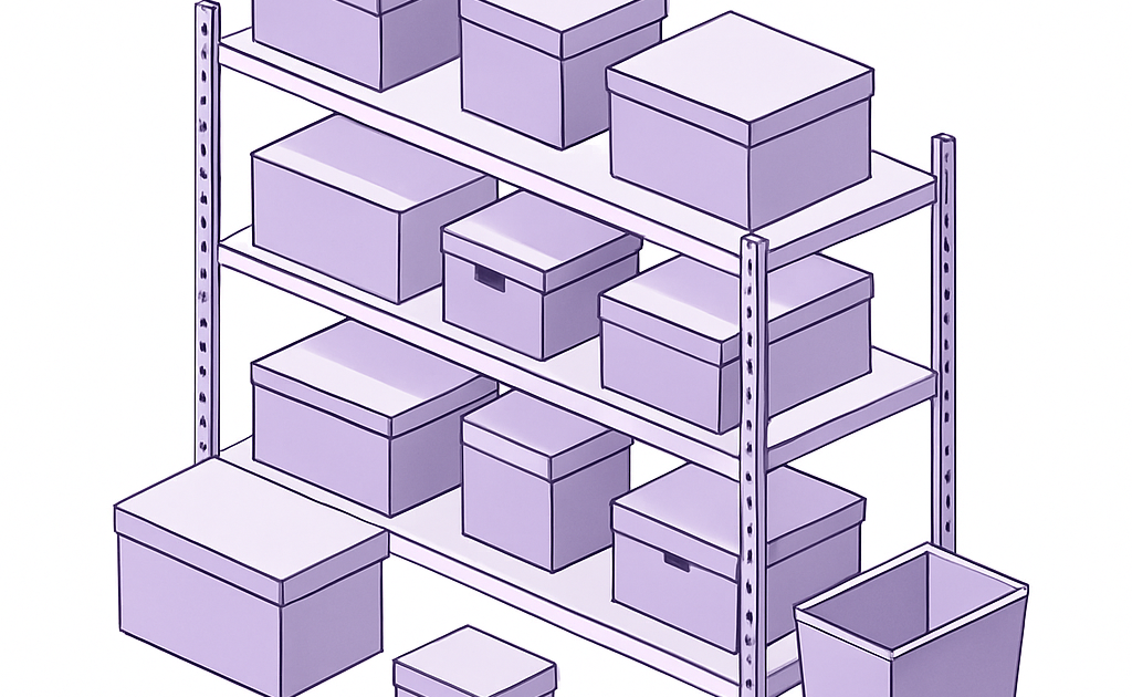 Illustration rangement cave guide pratique maison