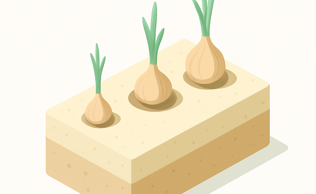 Illustration plantation bulbes printaniers tulipes profondeur automne