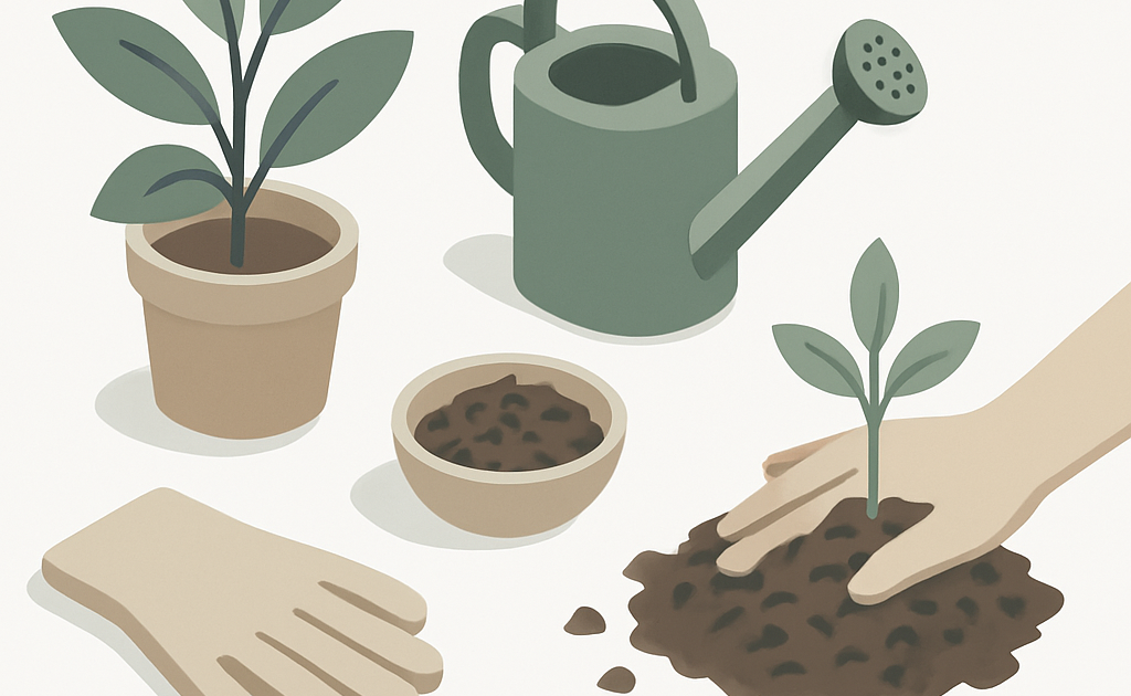 Illustration jardin jardin guide pratique maison