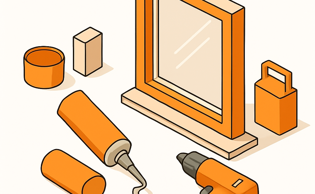 Illustration bricolage joint guide pratique maison