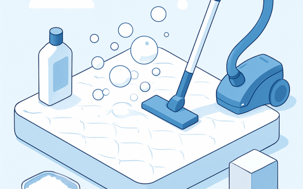 Illustration nettoyage matelas guide pratique maison