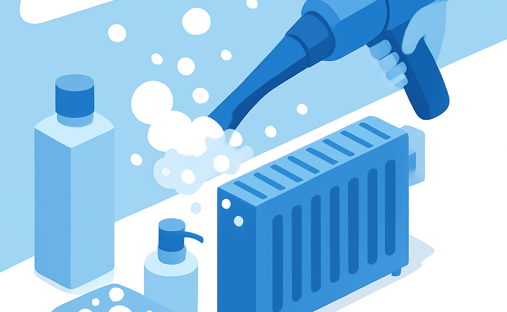 Illustration nettoyage radiateur guide pratique maison