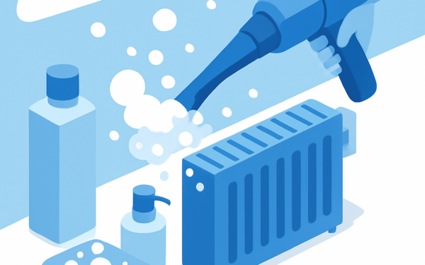 Illustration nettoyage radiateur guide pratique maison